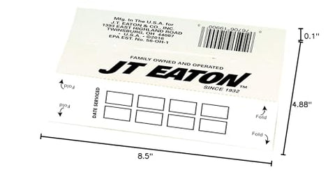 JT Eaton Stick-Em 198-12S indoor and outdoor glue traps in use