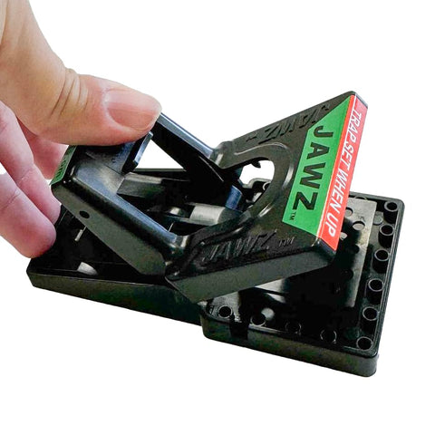 JT Eaton 409 Jawz cabinet placement for discreet mouse control.