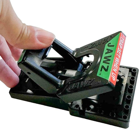 JAWZ trap configured with foot setup for faster deployment.