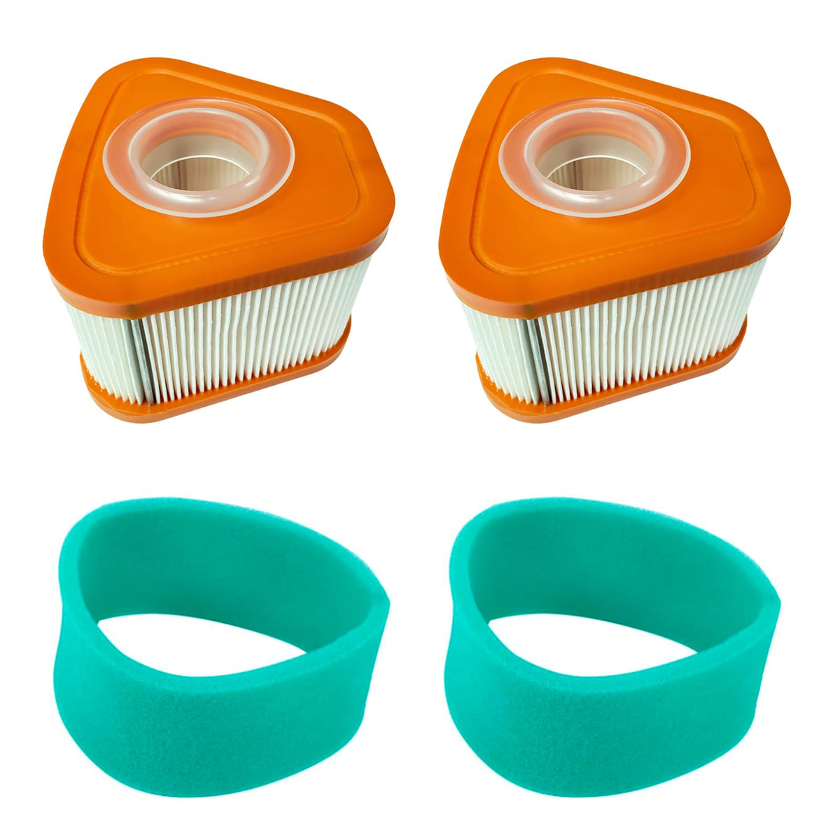 JTEYINH Briggs & Stratton air filter front view for cleaner engine intake
