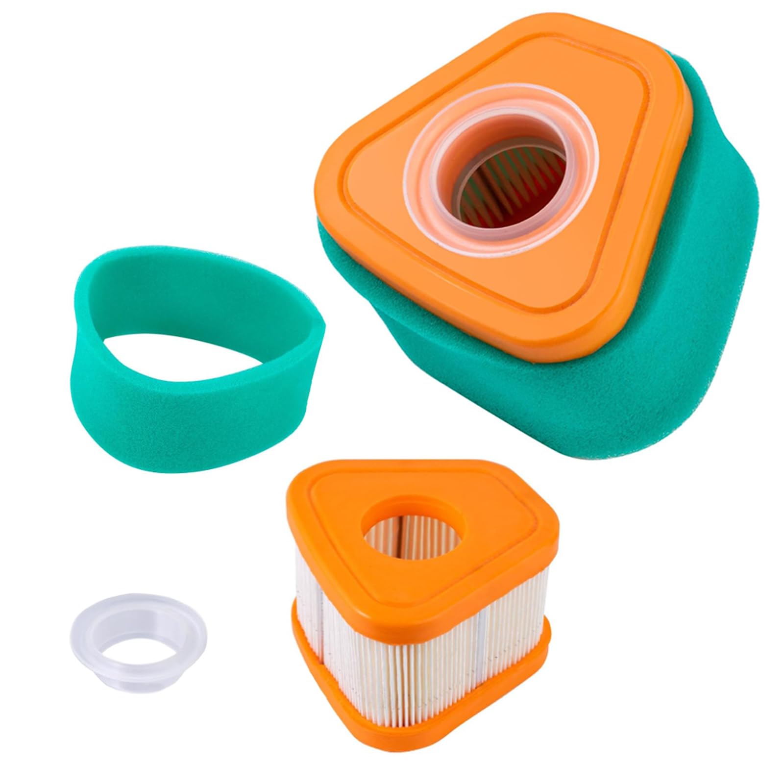 JTEYINH Briggs & Stratton air filter side view showing tight seal