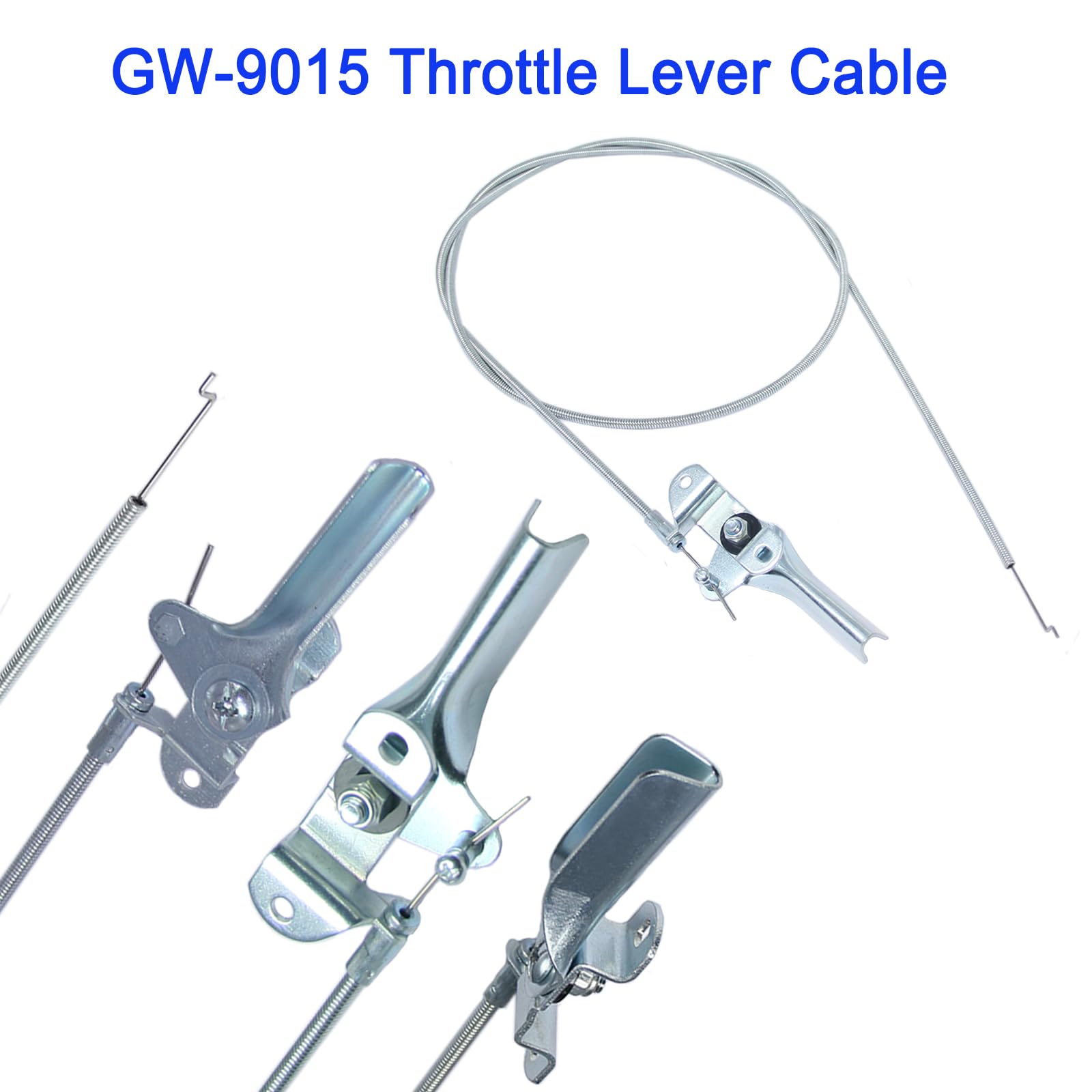 JTEYINH GW-9240 throttle lever cable close-up highlighting OEM-grade durability.