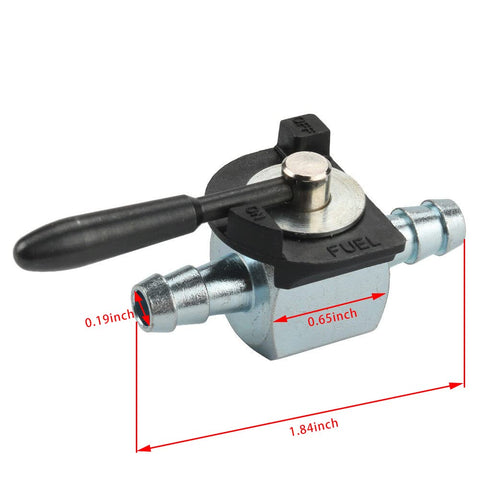 JTFRkope inline quarter-inch fuel valve provides durable shut-off for lawn equipment