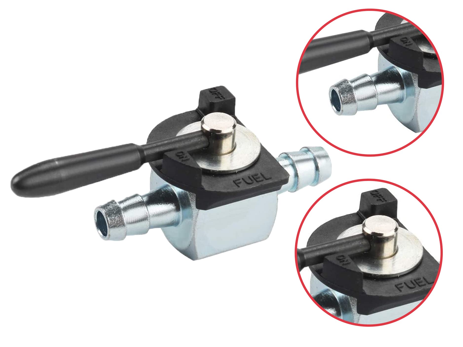 Scag 48568 and Oregon compatible valve by JTFRkope enables quick maintenance shut-off