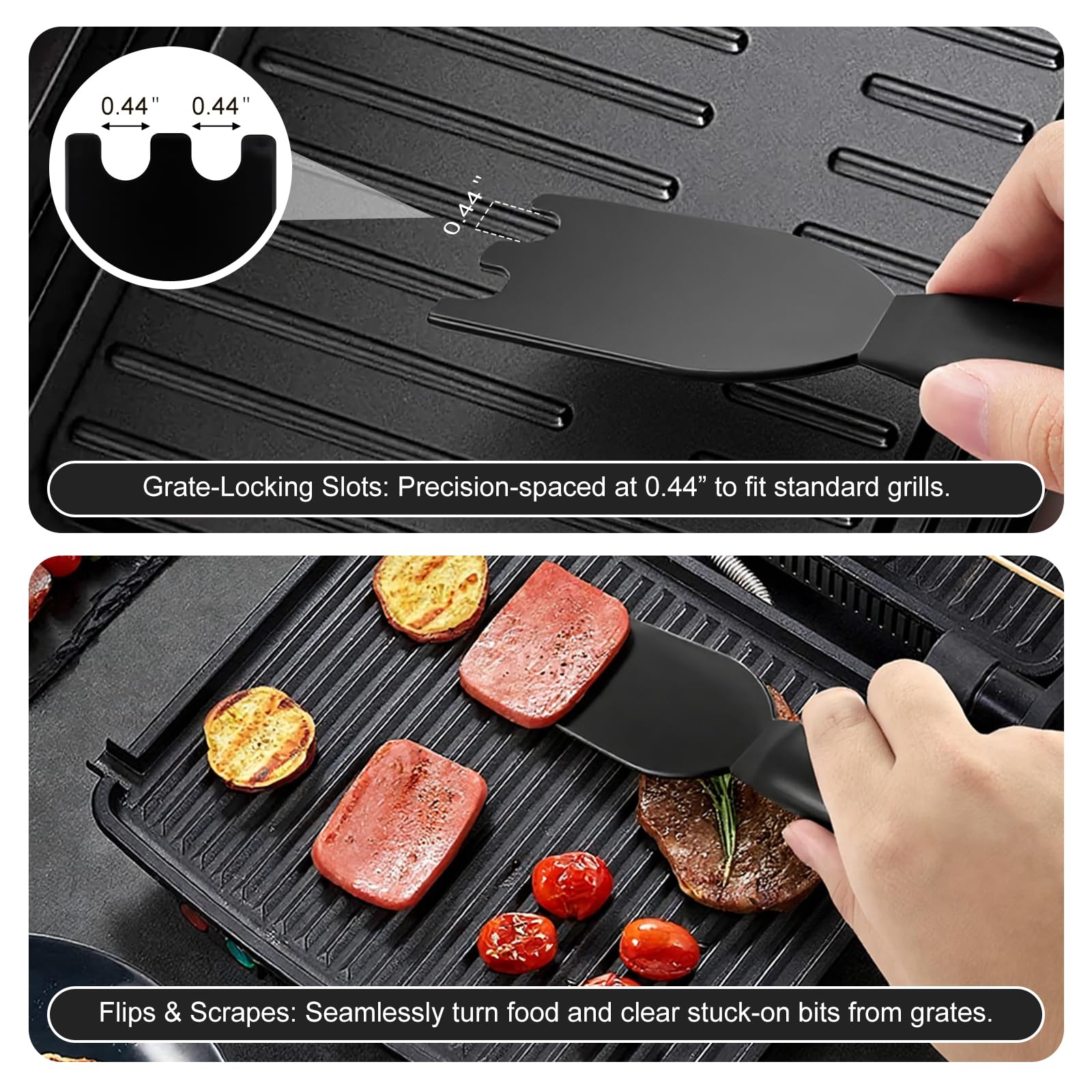 JTJEI heat-resistant nylon construction withstands up to 400°F for durable scrubbing