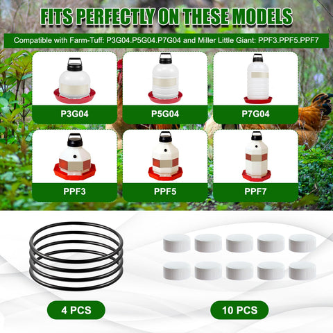 JTJEI cap kit compatible with PPF3/PPF5/PPF7 for smooth operation.