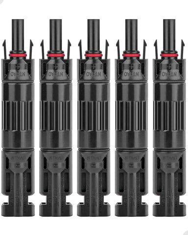 Jtron solar fuse connectors simplify wiring to PV systems like panels and inverters