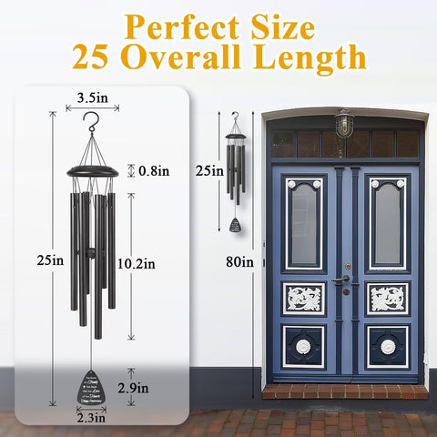 Jubilora wind chimes with reinforced rope built to endure outdoor weather