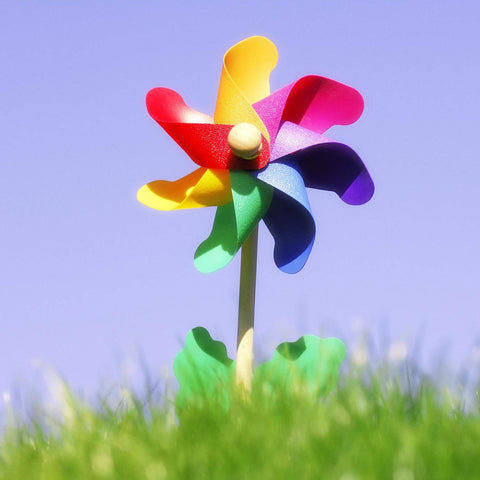 Jucoan birthday outdoor pinwheels brighten yard celebrations and photos