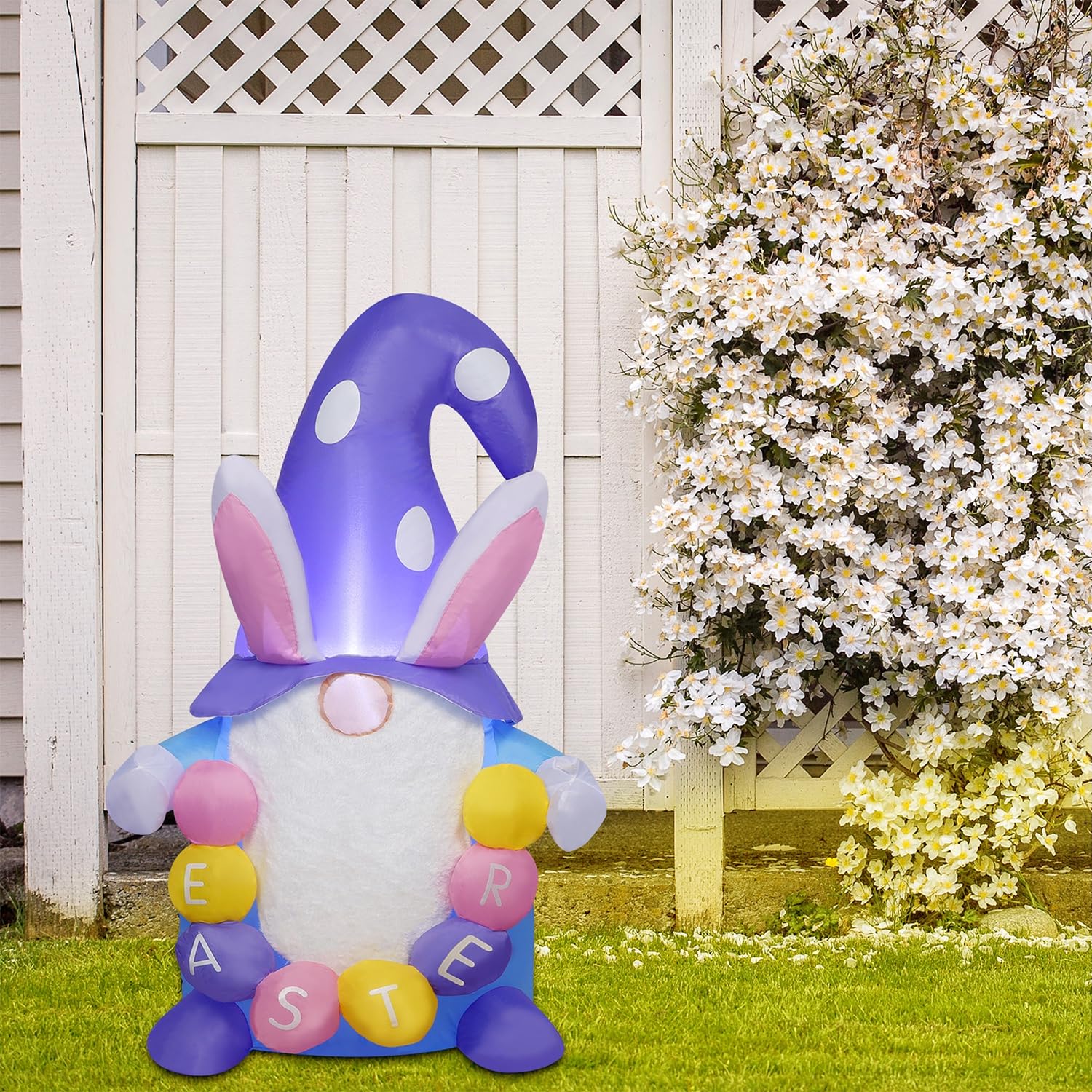 Juegoal Easter Gnome Inflatable yard-display centerpiece for parties.