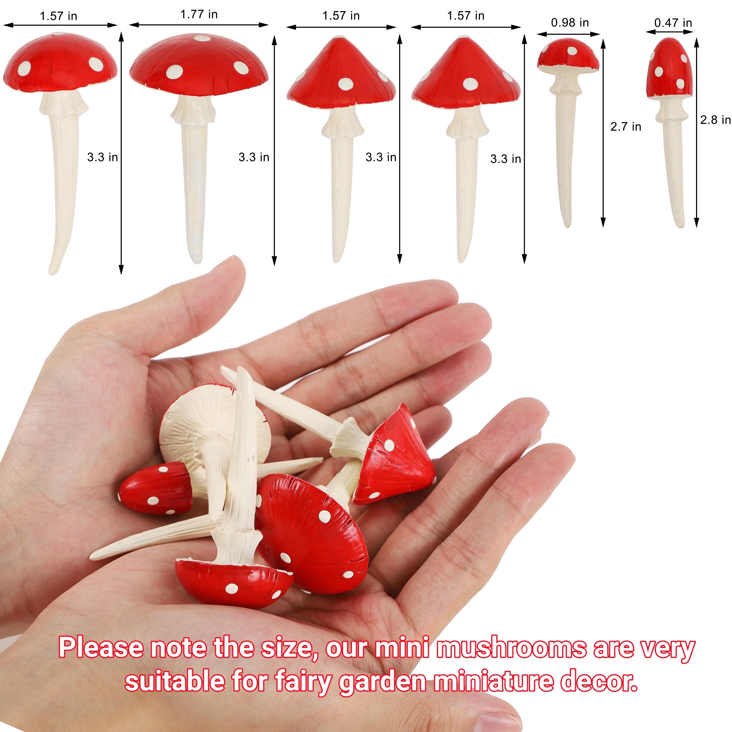 Juegoal glow-in-dark mushrooms brighten night garden scenes with a soft glow