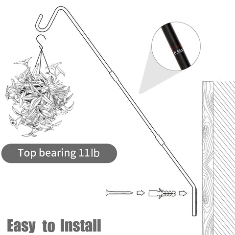 Juegoal outdoor deck hook design reduces access for wildlife while maintaining style