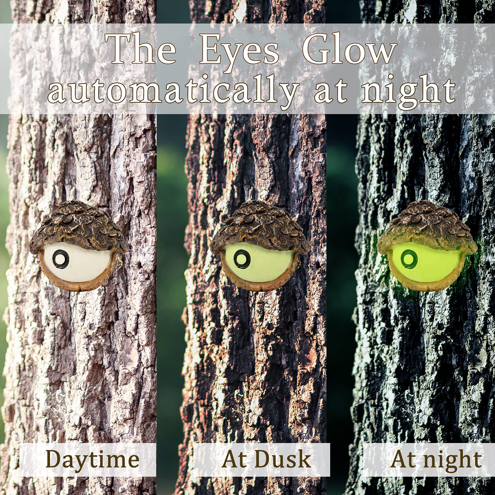 Juegoal Tree Face Bird Feeder polyresin weatherproof exterior