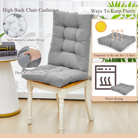 Juexica seat cushion dimensions fit standard chairs (42 cm square)