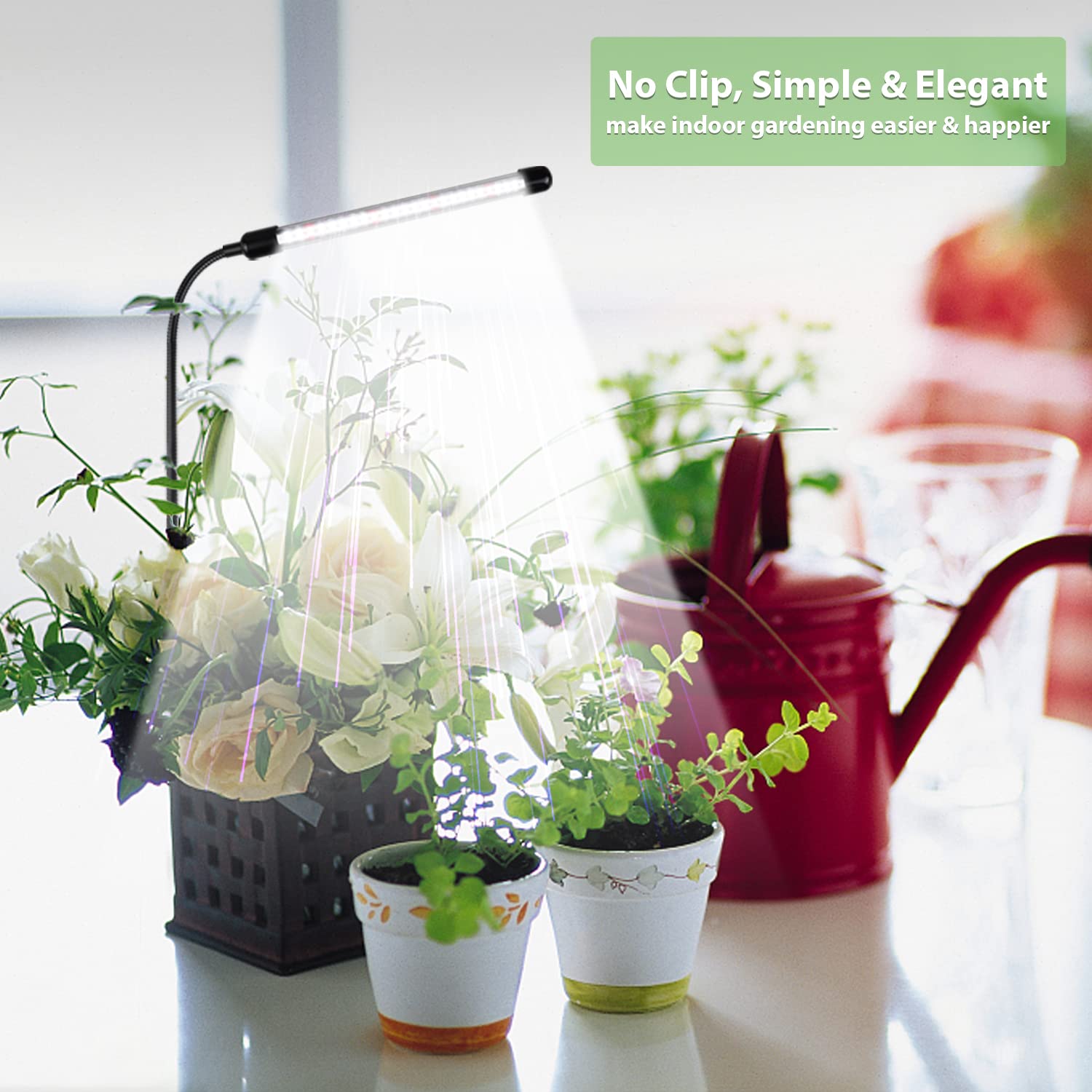 Juhefa seedling and succulent lighting kit for indoors