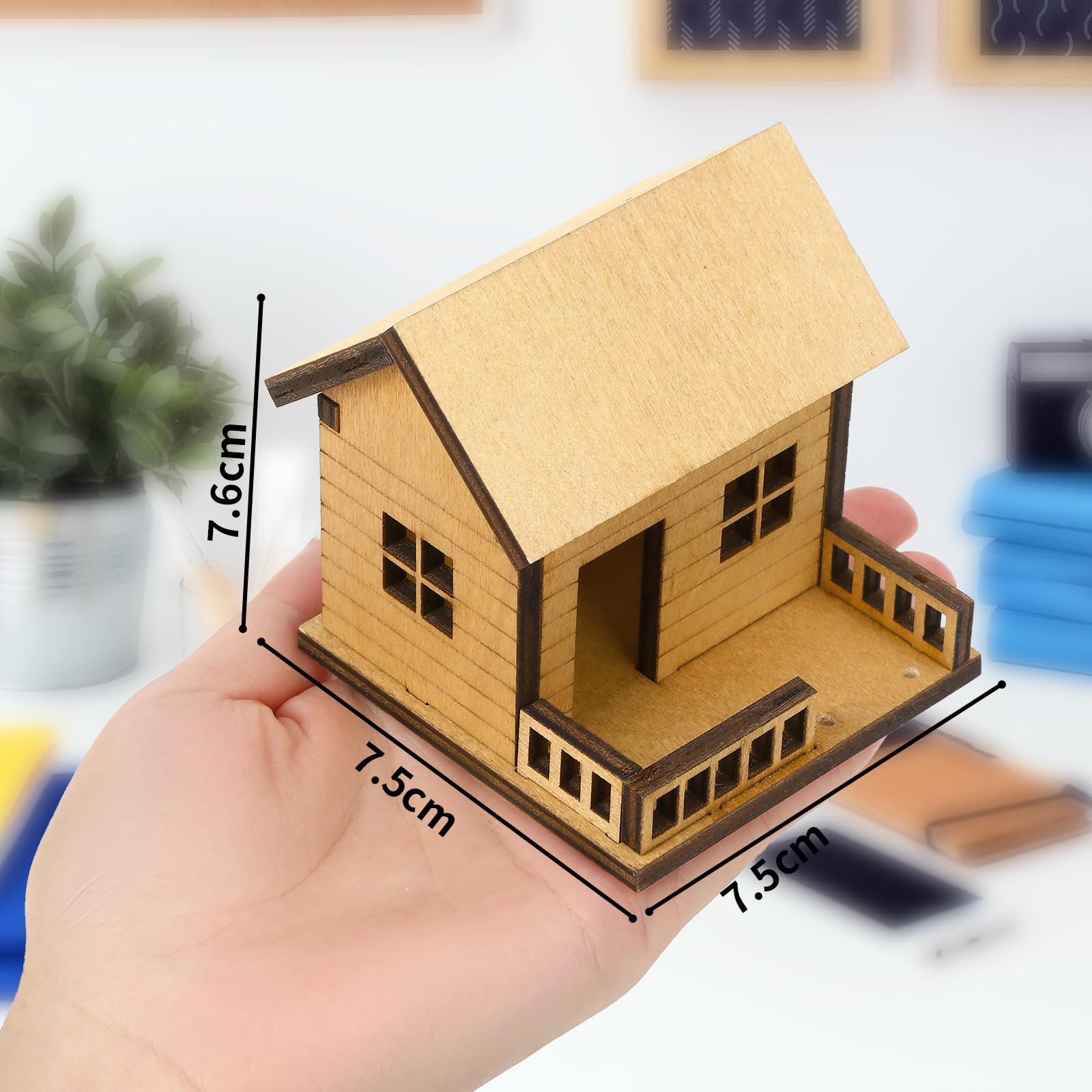 JULEASEL Desk display ornament fits shelves and plant pots
