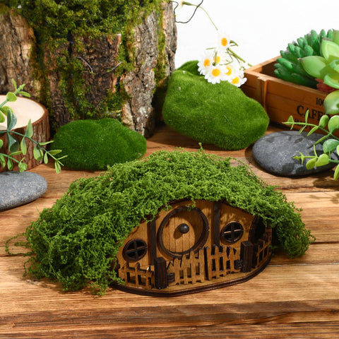 JULEASEL Mosswood Mini Treehouse terrarium setup adds depth and whimsy to enclosures