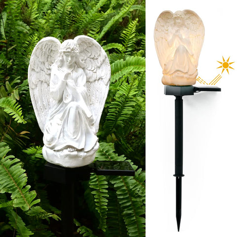 Juliahestia Guardian Angel memorial gift offers outdoor remembrance.