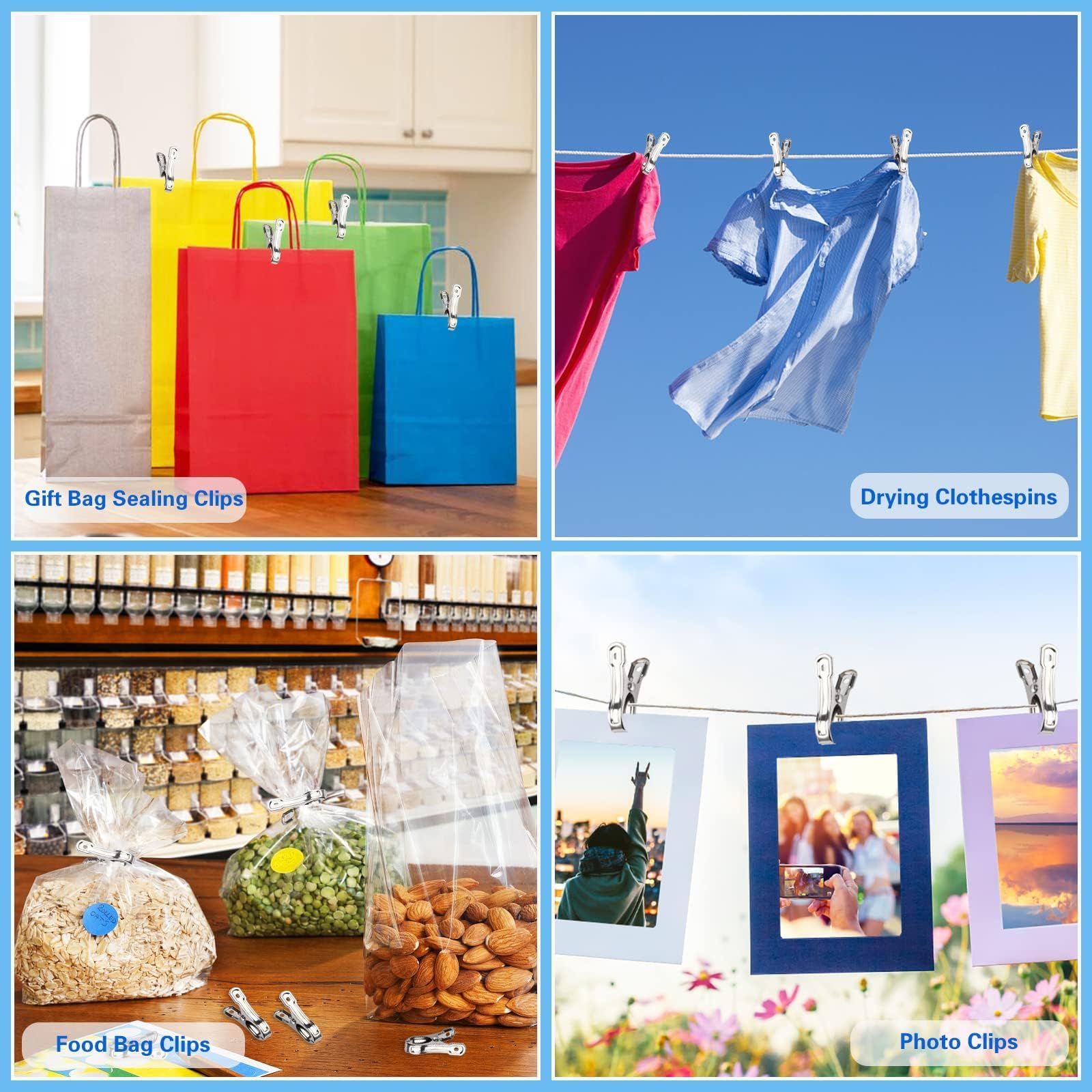 JULMELON outdoor clips highlighting rust-resistant design