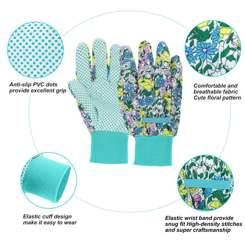 JUMPHIGH soft breathable fabric keeps hands cool during long gardening sessions