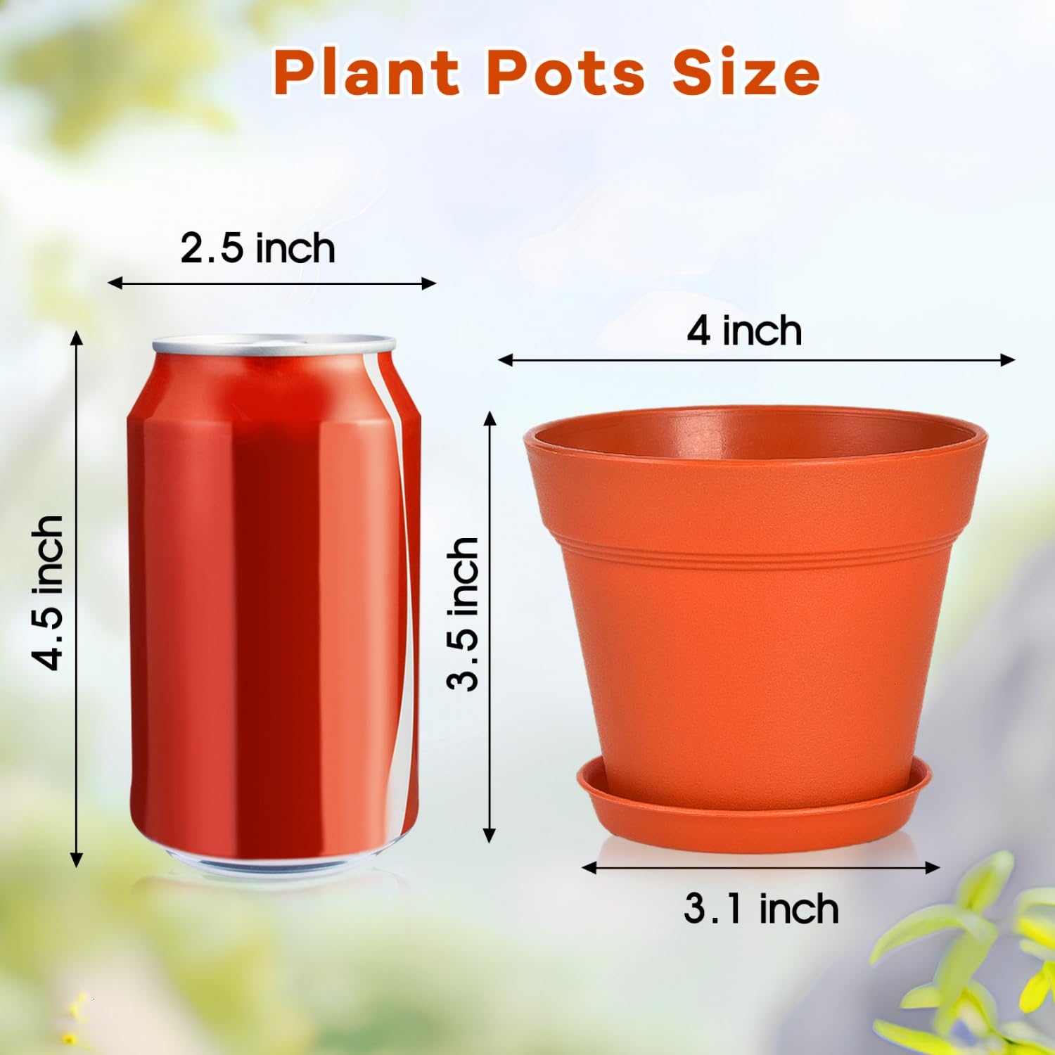 Durable June Fox plastic planter withstands indoor and outdoor use