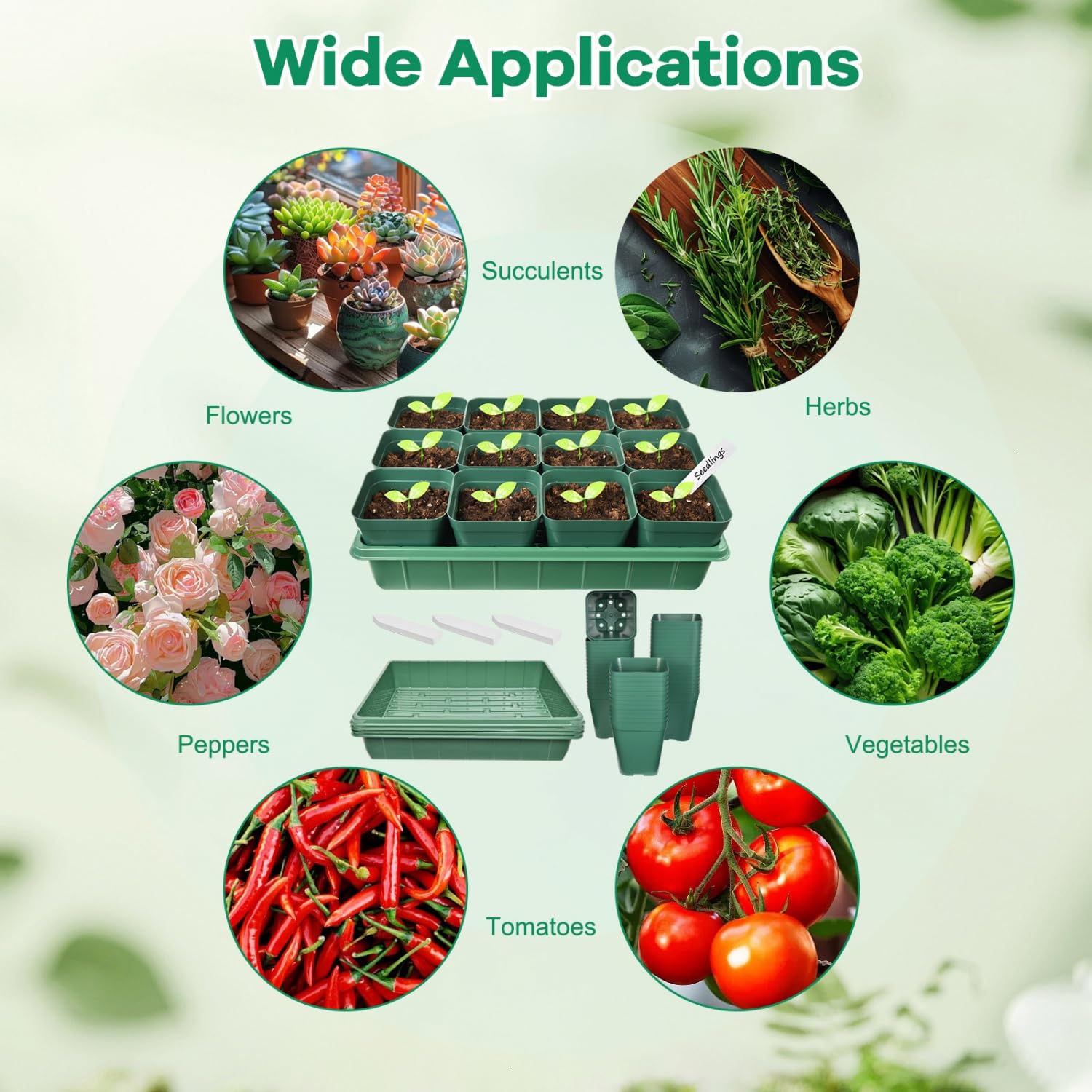 June Fox all in one garden kit for versatile seedling setup