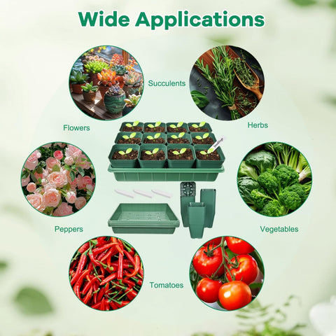 June Fox all in one garden kit for versatile seedling setup