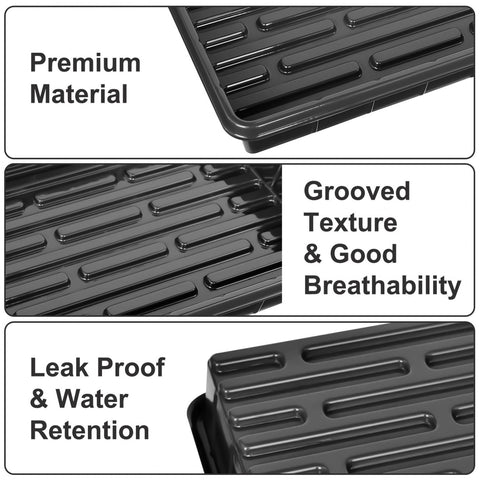 June Fox tray supports secure carrying of 12 pots.