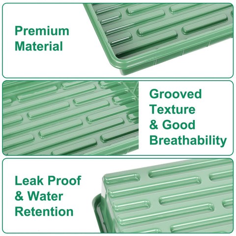 June Fox 60 green plant labels for easy seedling tracking