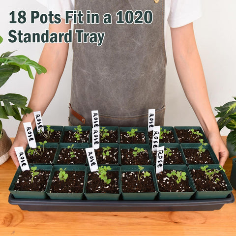June Fox reusable nursery pots, durable for multiple seasons and easy cleaning.