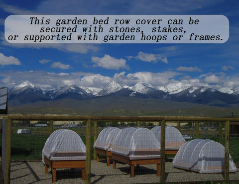 JUNFLYING reusable plant blanket supports early starts and extended harvest periods.