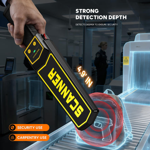 Junforbs portable security scanner suitable for indoor and outdoor use.