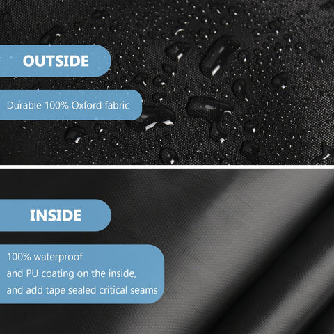 Jungda durable oxford fabric table cover resists tears during outdoor use