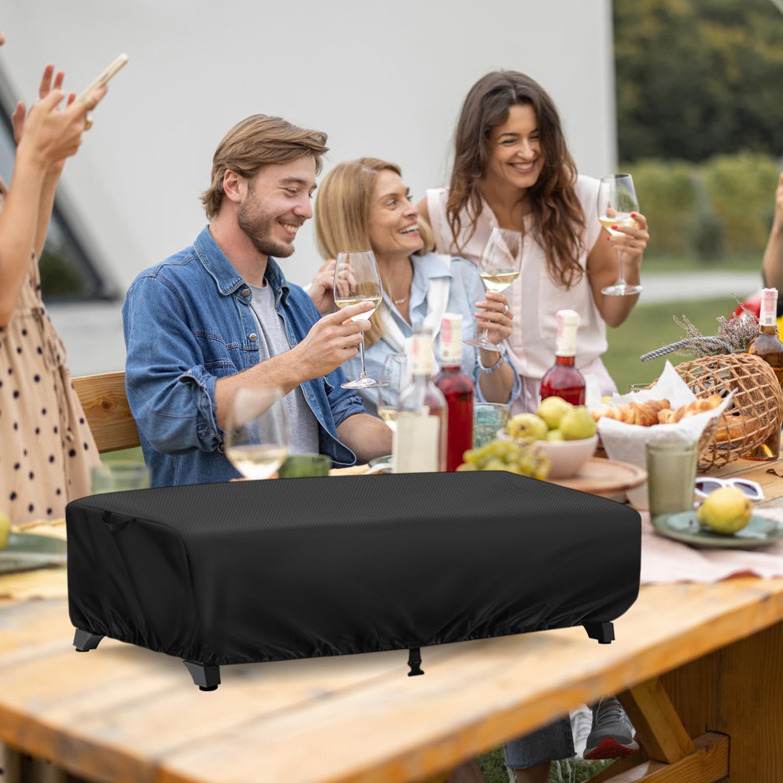 Jungda grill cover fits PD1305H and similar grills securely