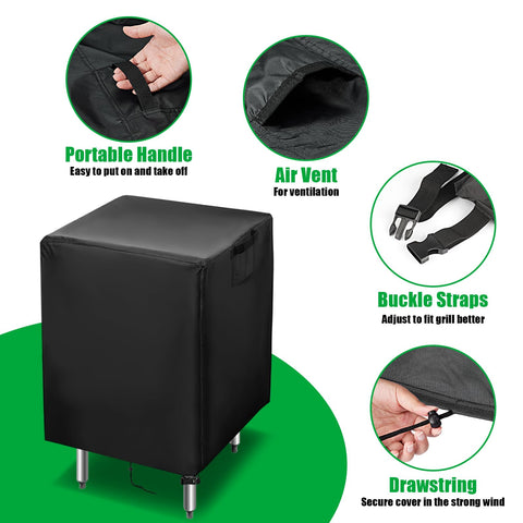 Jungda easy-install design speeds setup after outdoor cooking sessions.