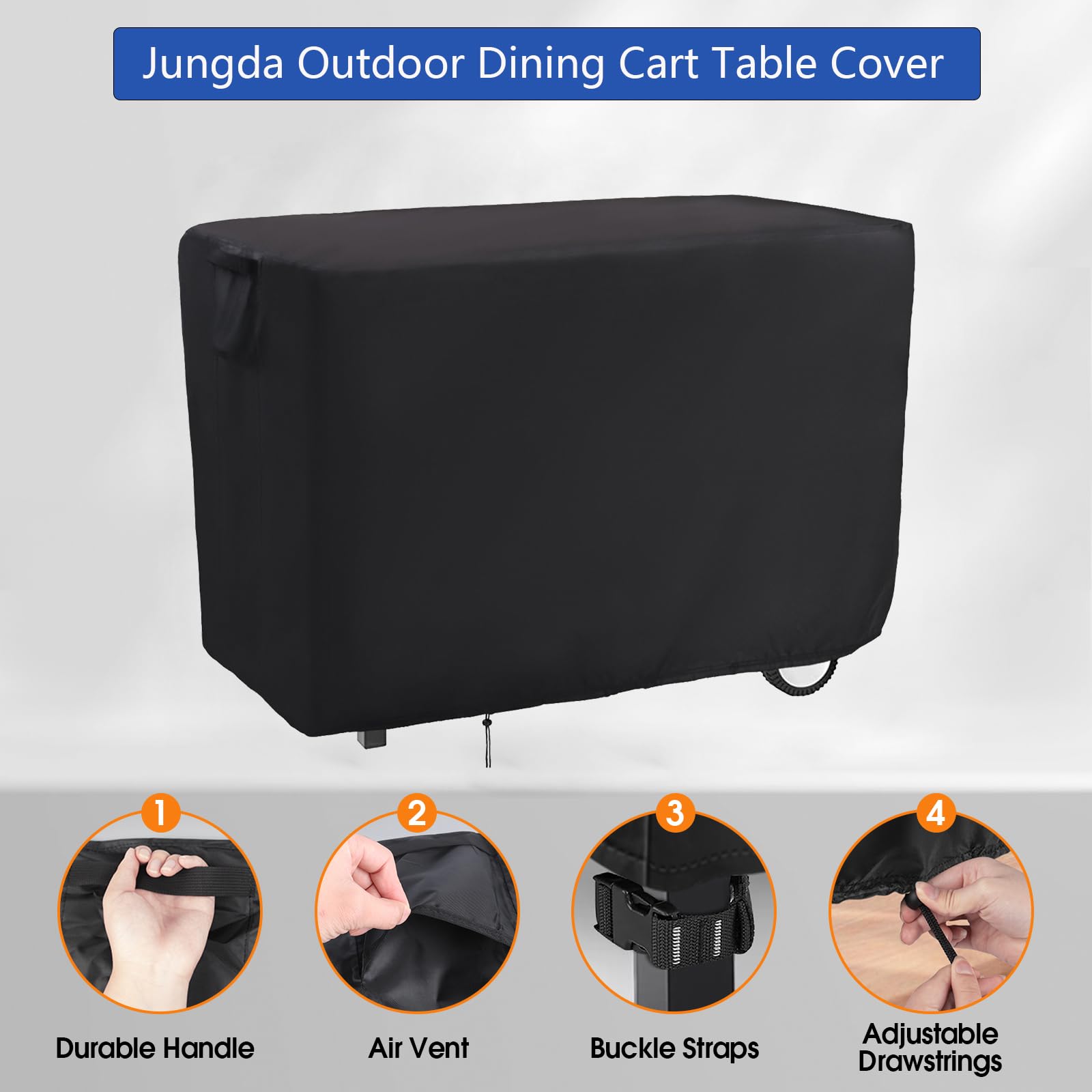 Jungda fade-resistant oxford fabric protects surface from sun and fading over time