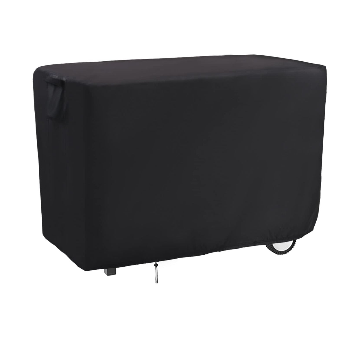 Jungda outdoor prep table cover fitted on a Royal Gourmet cart to guard against rain