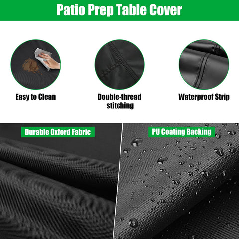 Jungda windproof drawstring and Velcro keep the cover secure in wind.