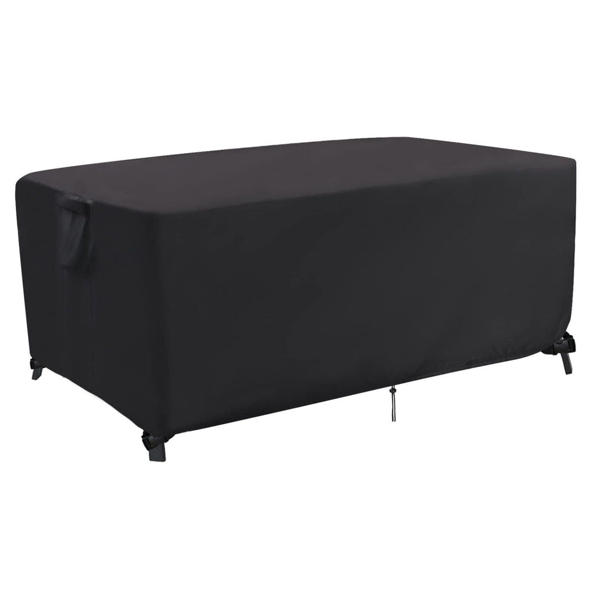 Jungda outdoor table cover waterproof material protects from rain.