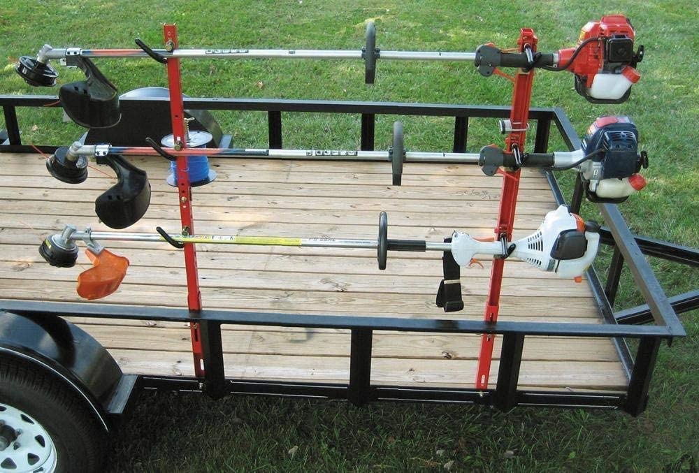 Enclosed trailer installation of Jungle Jim's 3TR with secure mounting