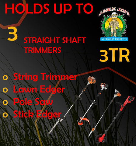 Heavy-duty construction of Jungle Jim's 3TR rack for rugged jobs