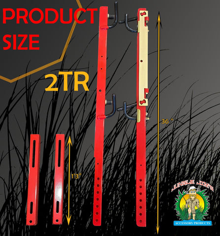 Jungle Jim's 2TR compatible with a Tool Rack Kit for extra tools