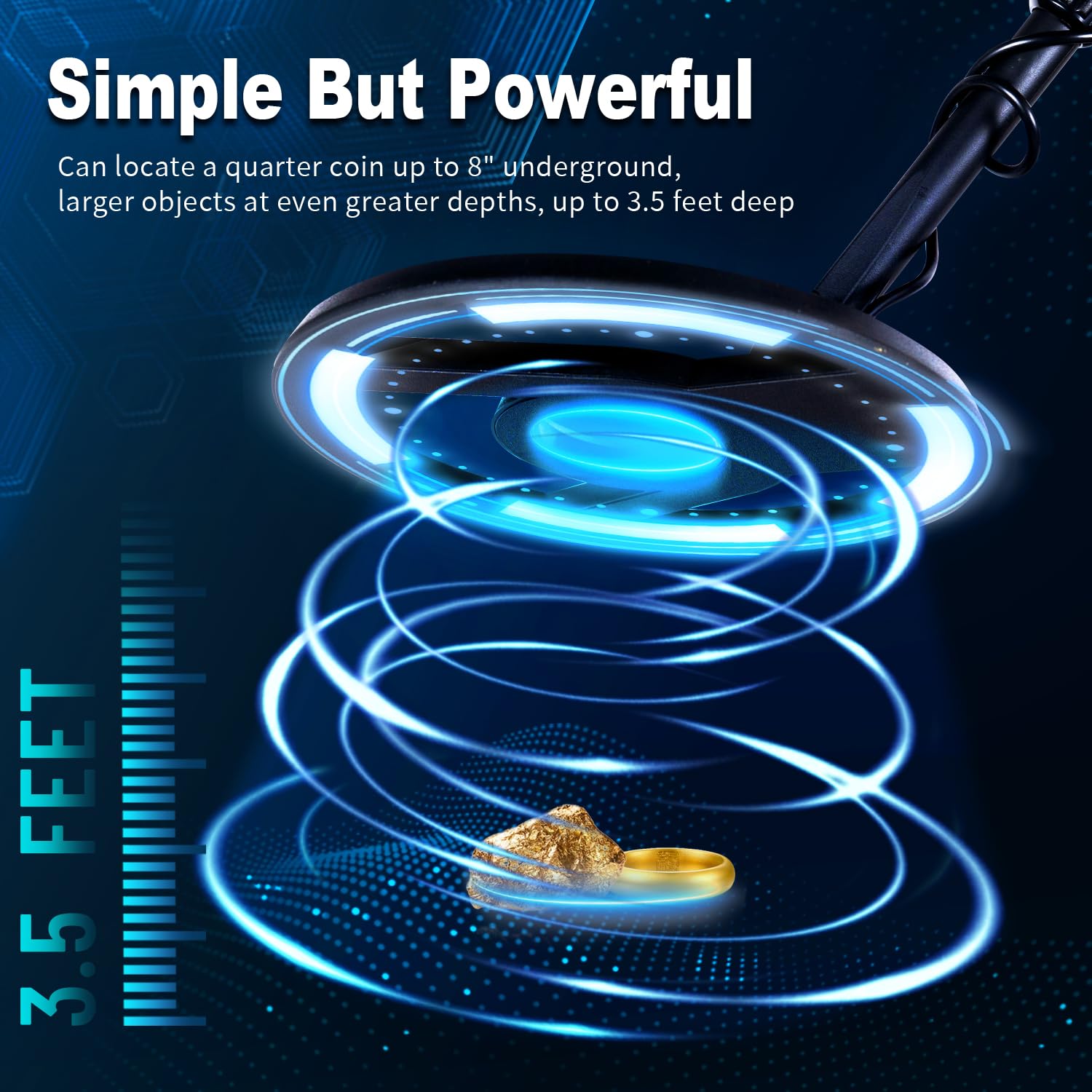 JuniHo waterproof search coil enables coastal and river searches with confidence