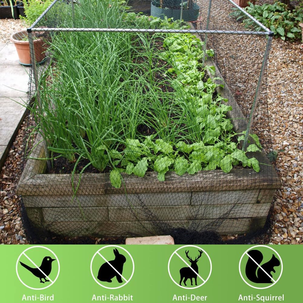 JUNKOGO vegetable bed protection keeps harvests safe from pests