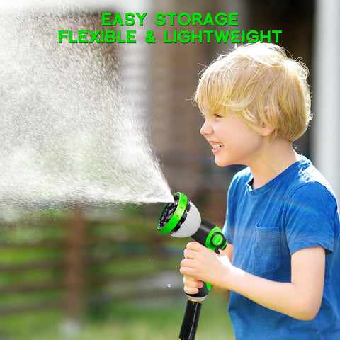 Junredy no-kink design prevents tangles during watering.