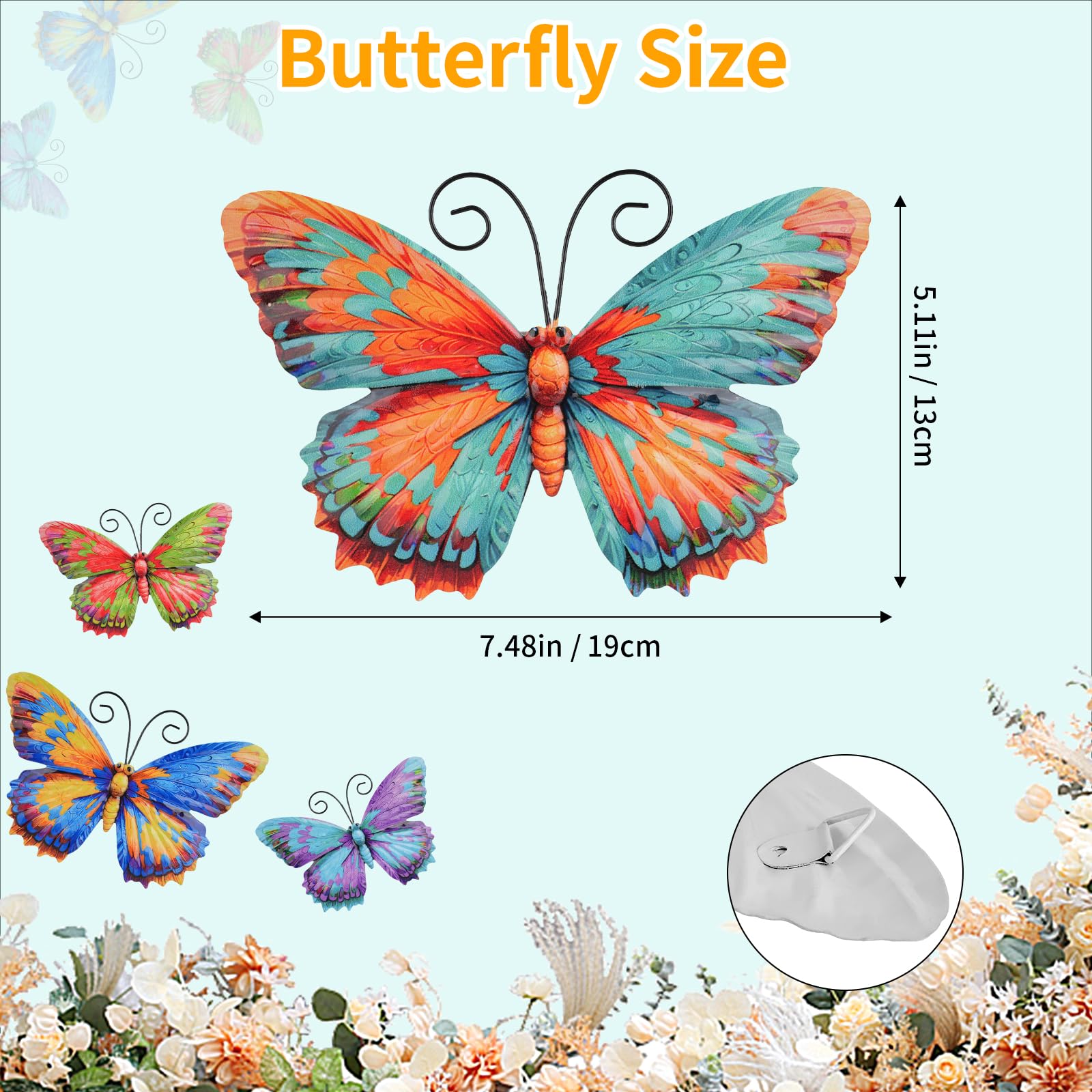 Junware butterfly wall art purple edition creates a graceful interior focal point.