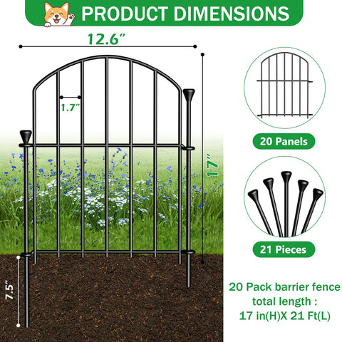 JUNYAO arched decorative fence design enhances borders with elegant style.