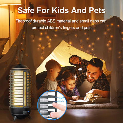 JUSENWDSL IP-rated waterproof design keeps working through light rain.