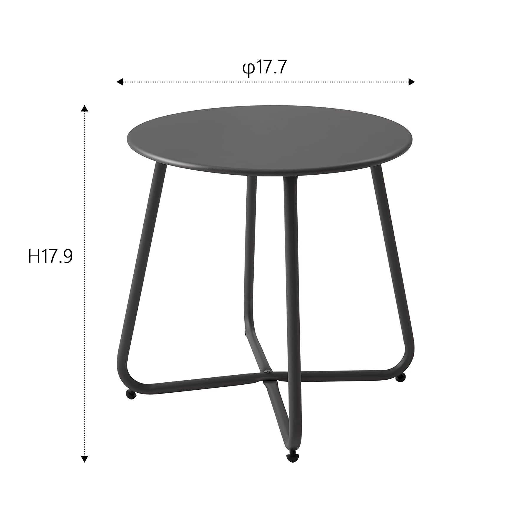 juserox compact patio table ideal for small balconies