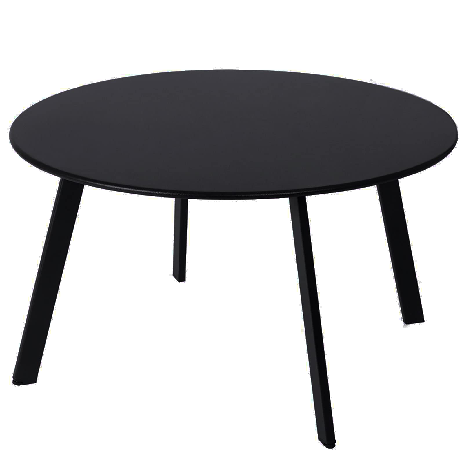 juserox Patio Coffee Table round top ideal for small balconies and cozy patios.